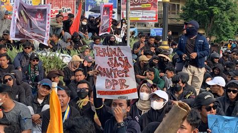 Unjuk rasa RUU Pilkada 2024 .